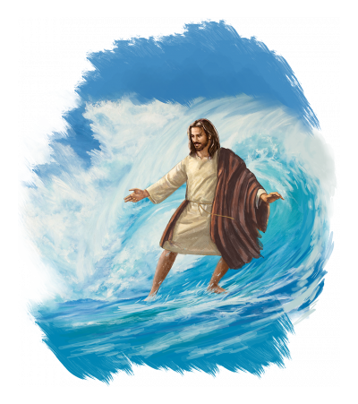 Surfing Jesus Christ