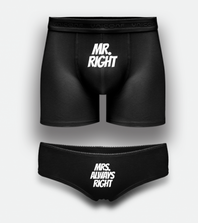 Mr. & Mrs. Always right