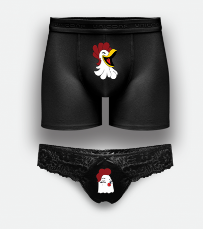 Rooster M & Rooster F