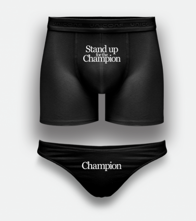 Stand up for the Champion