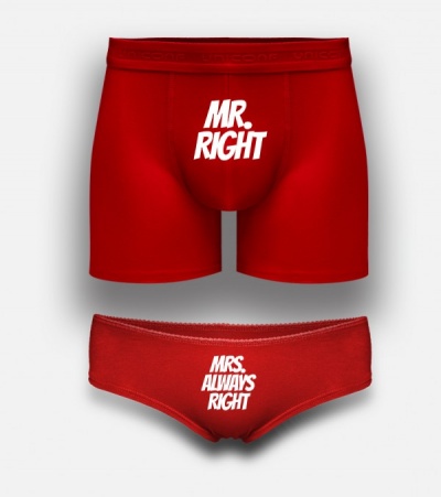 Mr. & Mrs. Always right